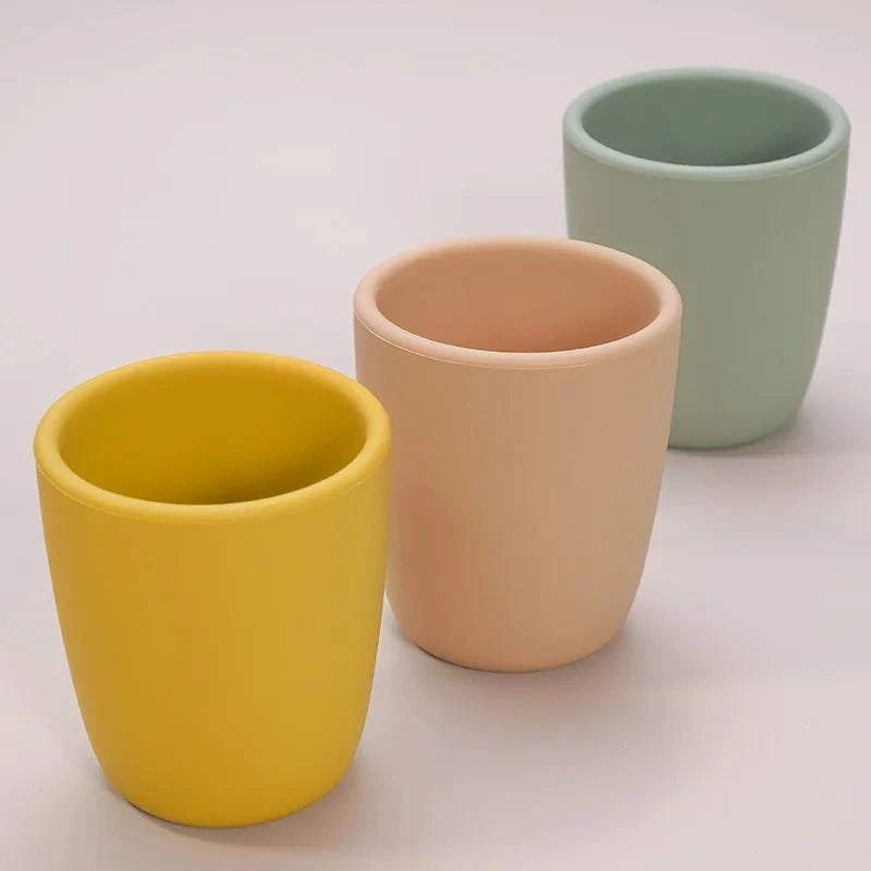 Gobelet silicone enfant - rose