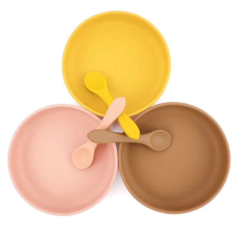 Assiette ventouse pour bébé