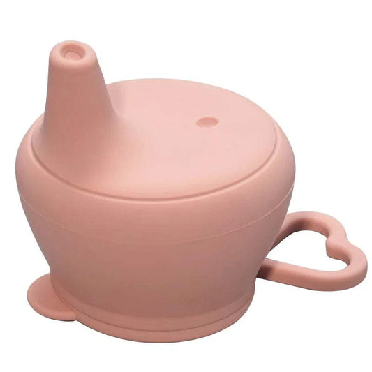 Couvercle de gobelet en silicone - rose