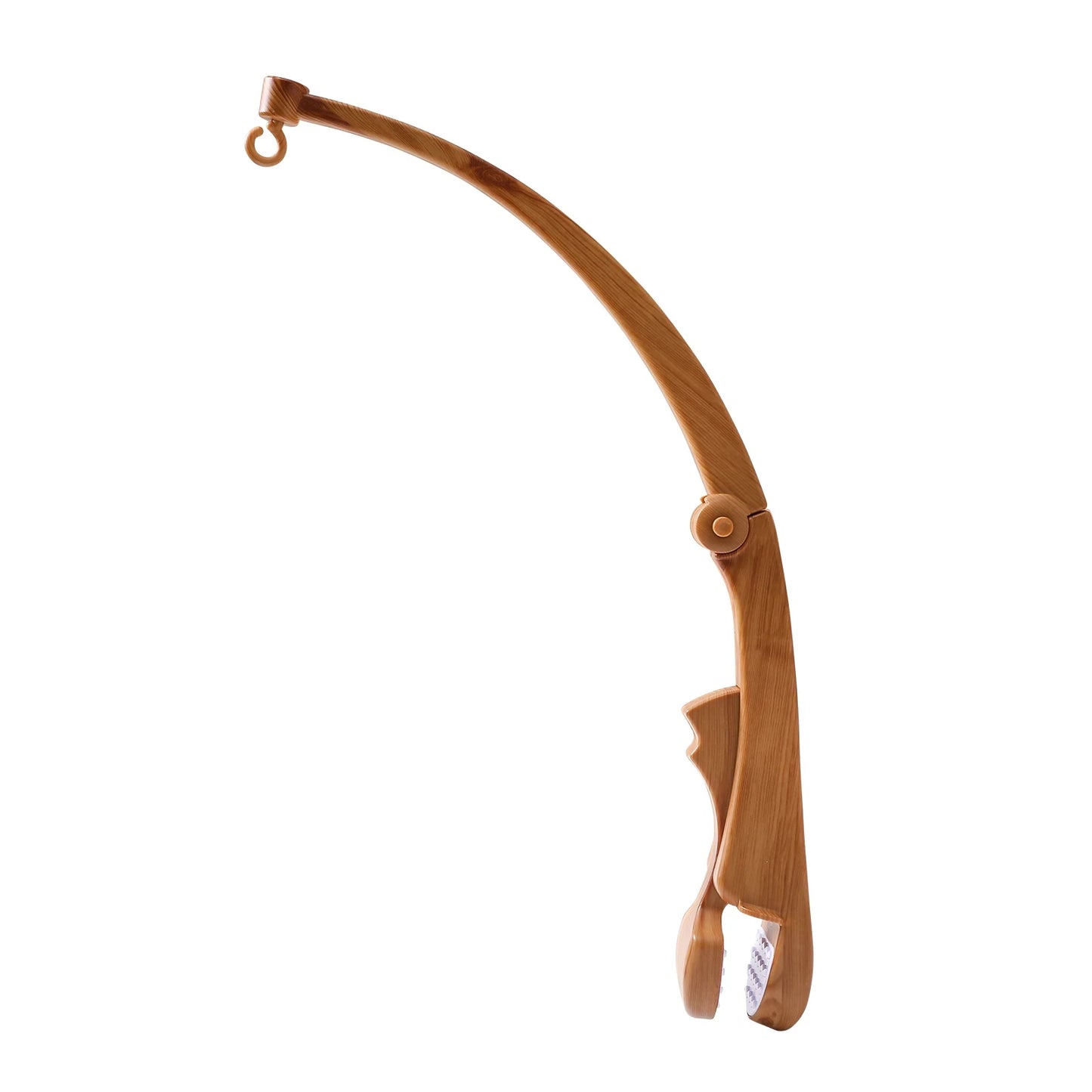 Support arrondi en bois pour mobile