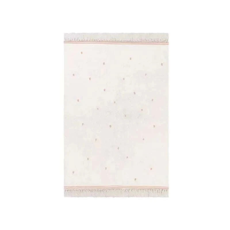 Tapis enfant - Petits points roses
