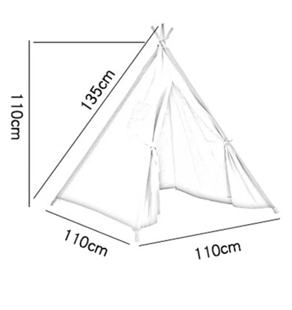 Tente tipi - Bleu