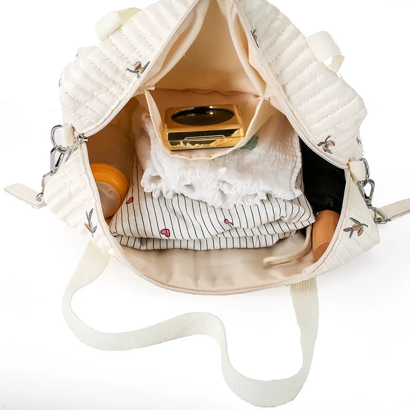 Sac à langer écru