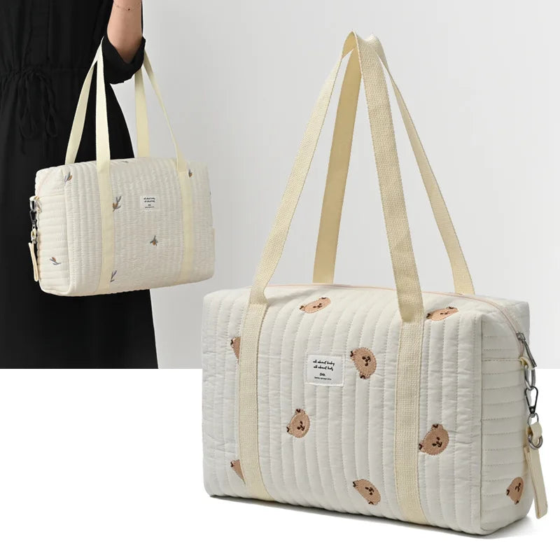 Sac à langer écru