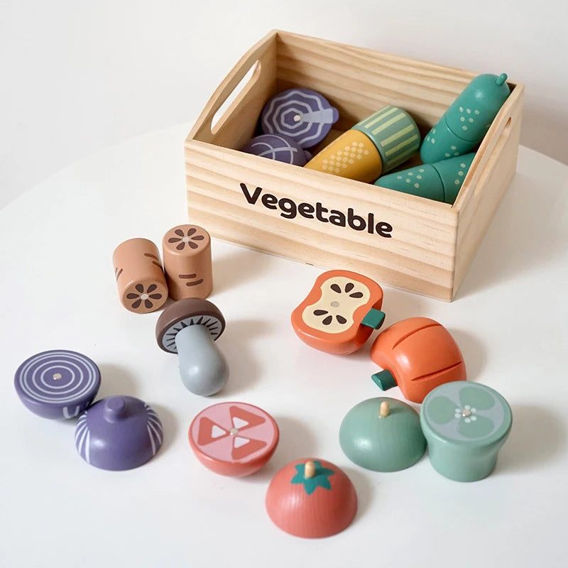 Jouet en bois - Légumes