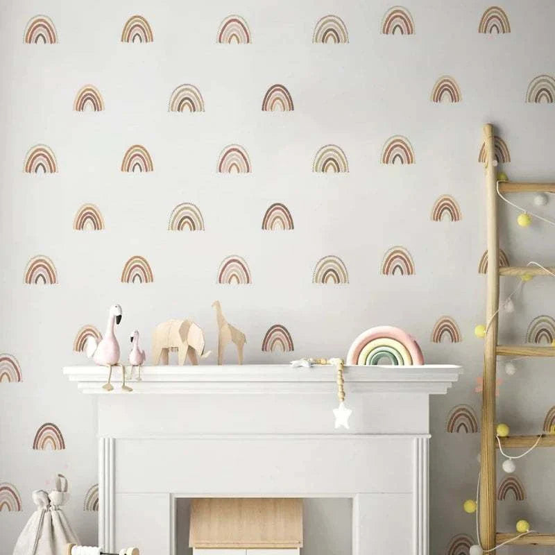 Stickers muraux - Arcs en ciel boho