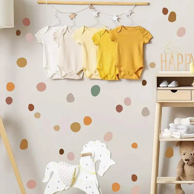 Sticker mural - Cercles de couleurs boho