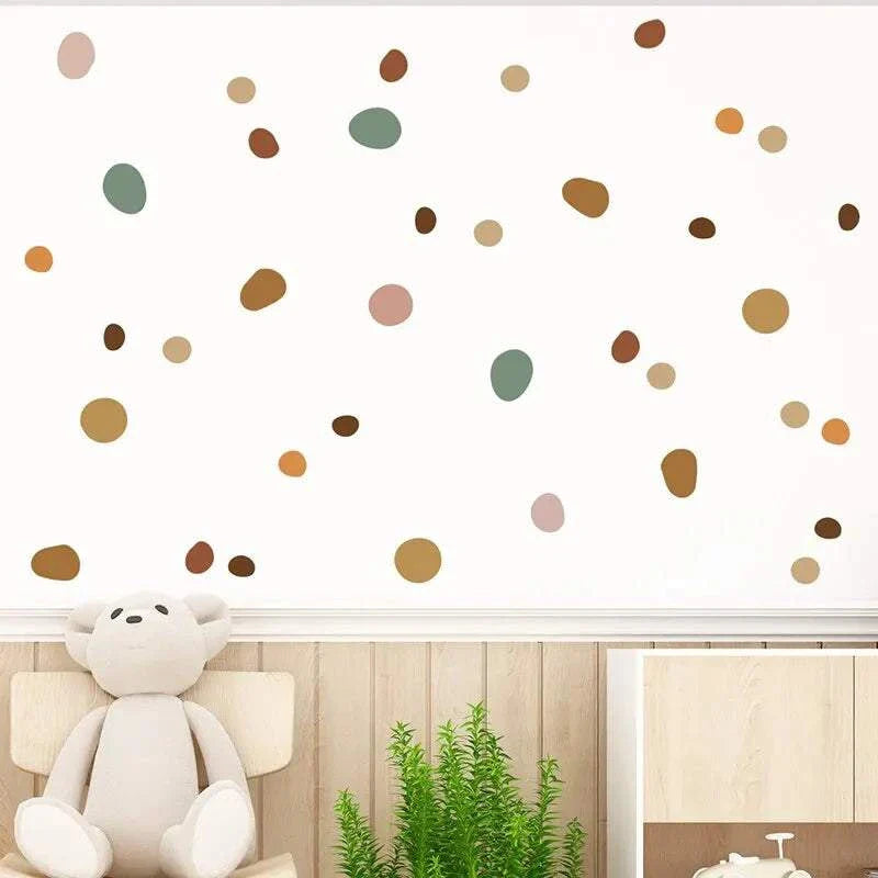Sticker mural - Cercles de couleurs boho