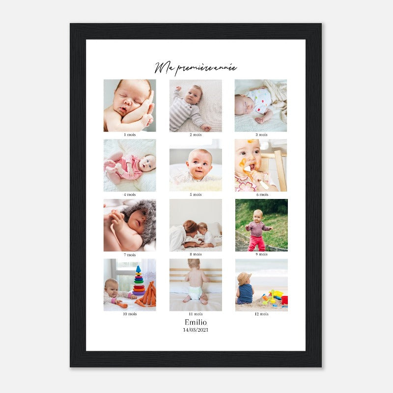 Affiche Ma première année de bébé