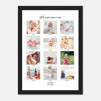 Affiche Ma première année de bébé