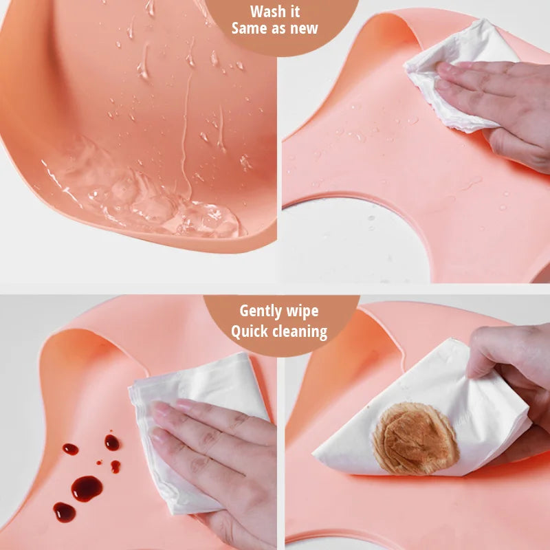 Bavoirs en silicone 