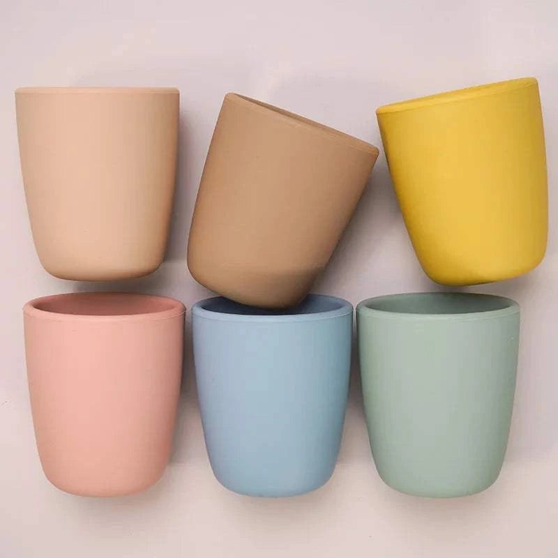 Gobelet silicone enfant - rose
