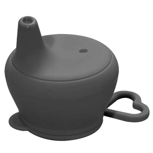Couvercle de gobelet en silicone - gris