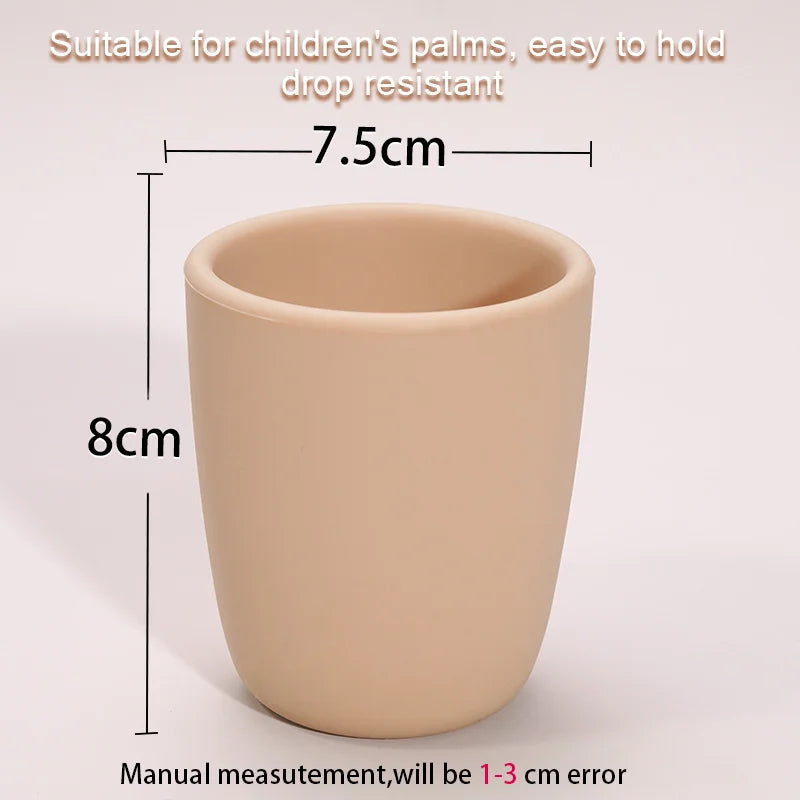 Gobelet silicone enfant - bleu