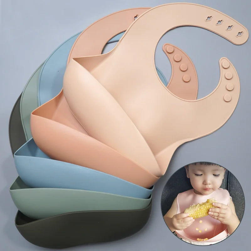 Bavoirs en silicone 