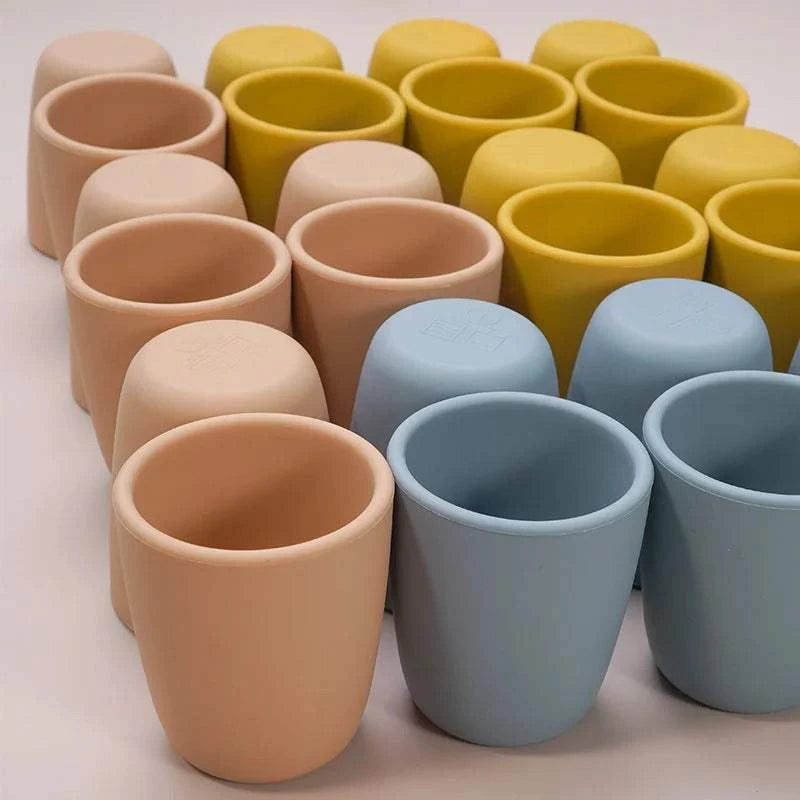 Gobelet silicone enfant - rose