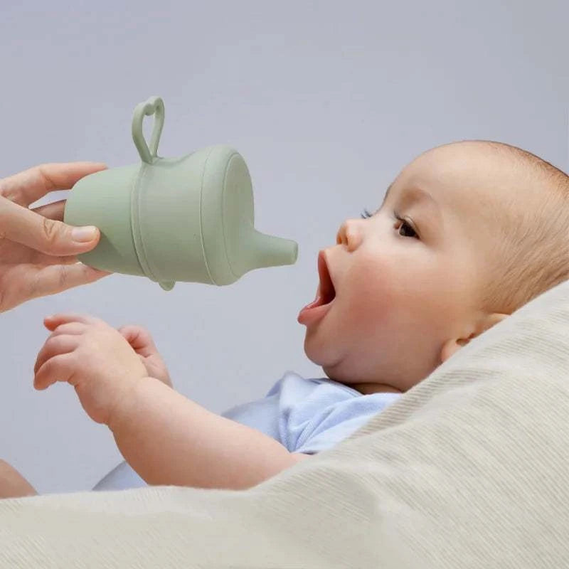 Gobelet silicone enfant - rose