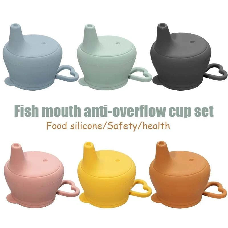 Couvercle de gobelet en silicone - rose