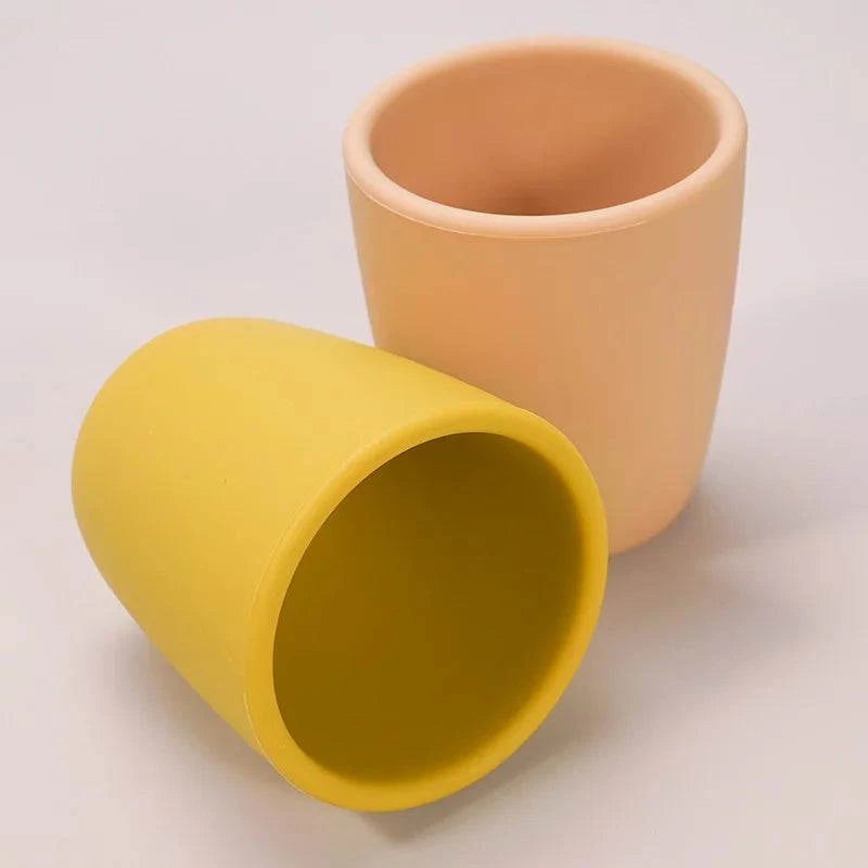 Gobelet silicone enfant - rose