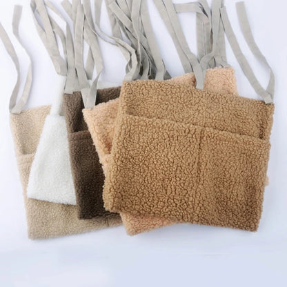 Pochette de lit - 2 poches - Tissus doudou