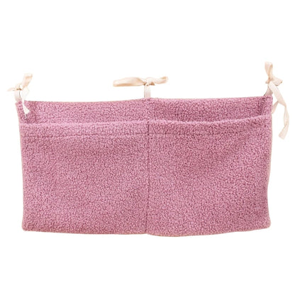Pochette de lit - 2 poches - Tissus doudou