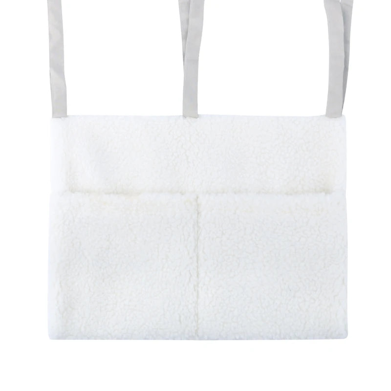 Pochette de lit - 2 poches - Tissus doudou