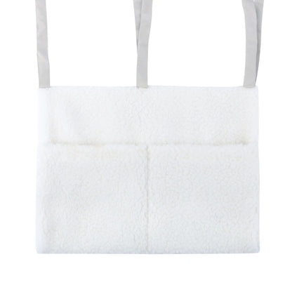 Pochette de lit - 2 poches - Tissus doudou