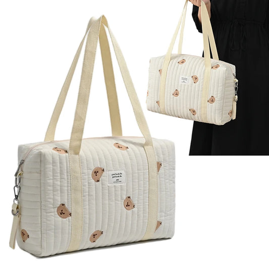 Sac à langer écru