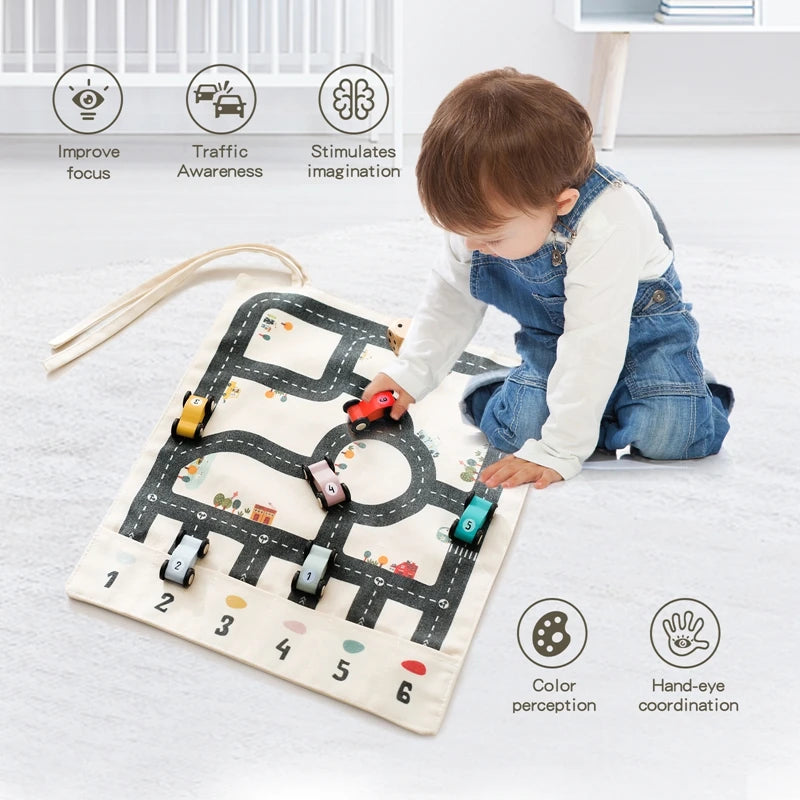 Tapis de circulation Montessori