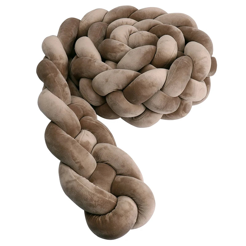 Tresse de lit 4 brins - Marron
