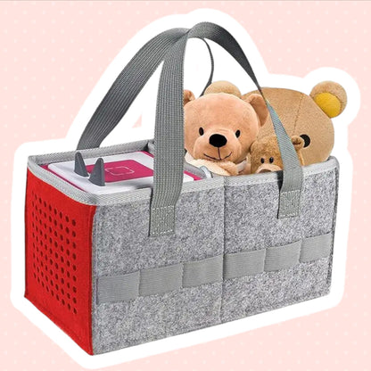 Sac en feutre rouge pour enceinte Toniebox
