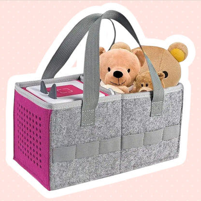 Sac en feutre rouge pour enceinte Toniebox