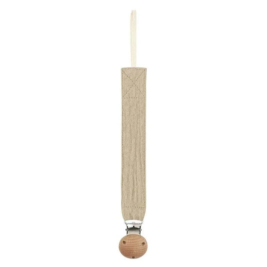 Attache tétine - Beige