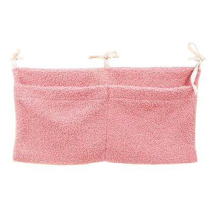 Pochette de lit - 2 poches - Tissus doudou