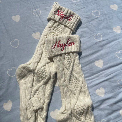 Chaussettes de Noël personnalisées