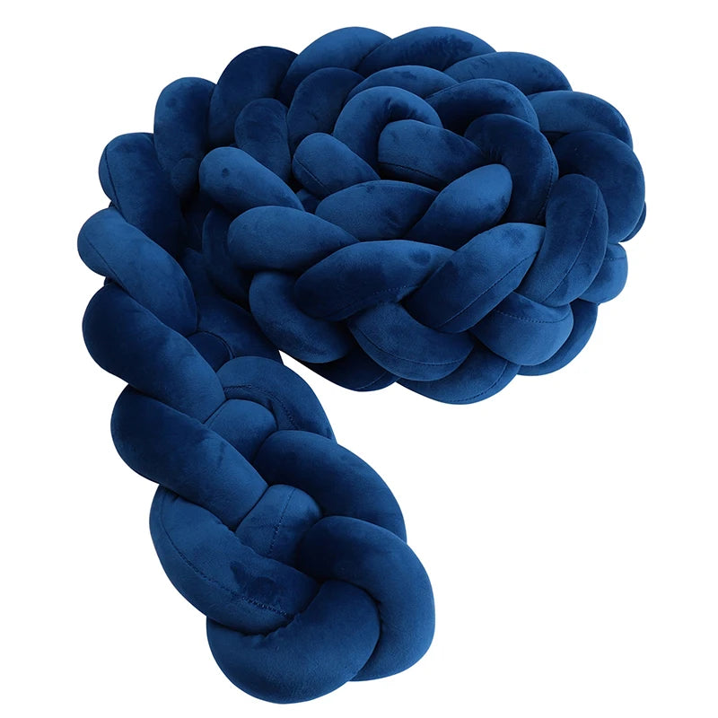 Tresse de lit 4 brins - Bleu