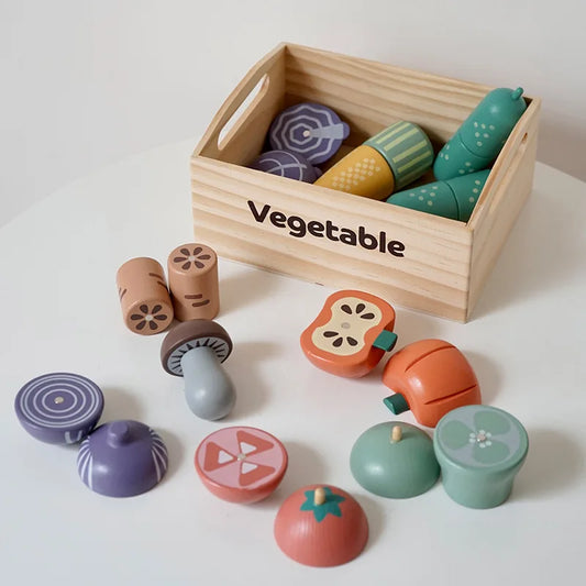 Jouet en bois - Légumes