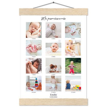 Affiche Ma première année de bébé