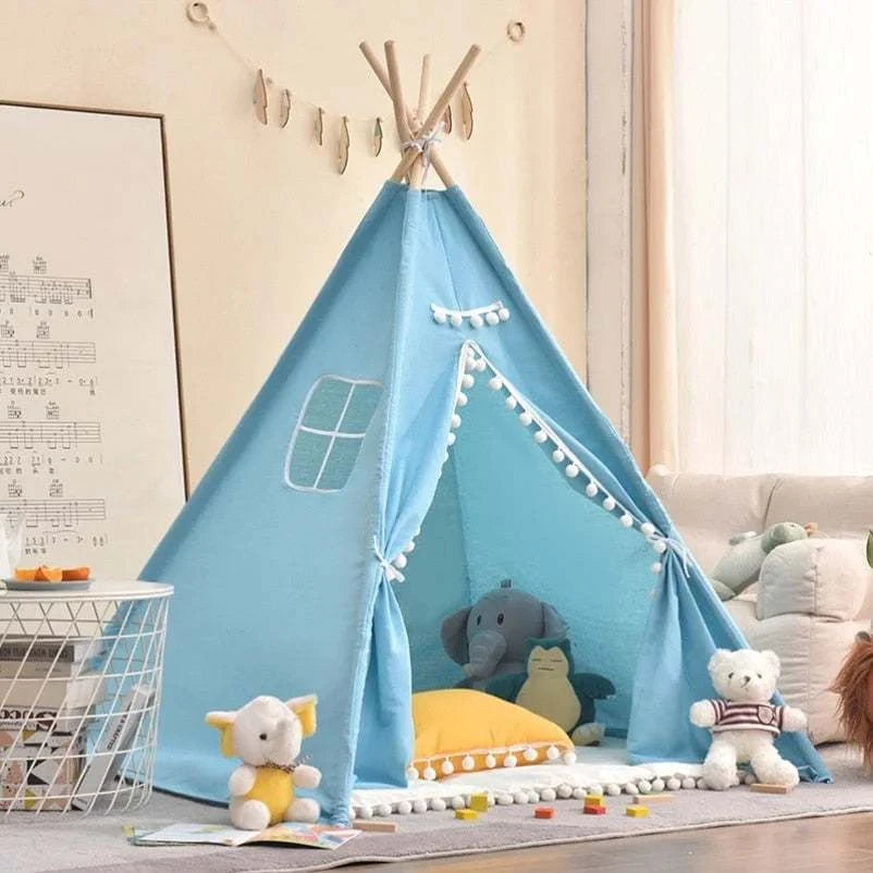Tente tipi - Bleu