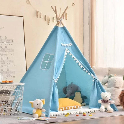 Tente tipi - Bleu